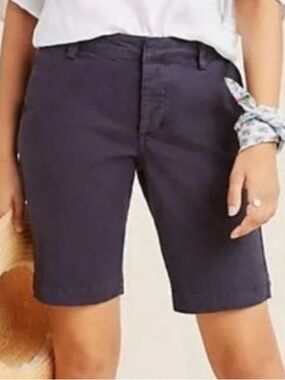 Anthropologie Sanctuary Navy Bermuda  Shorts